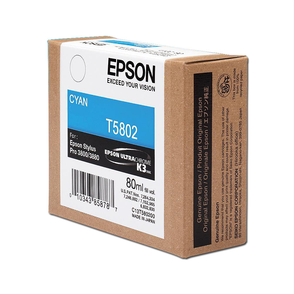 Чернильный картридж EPSON для Stylus PRO 3800,Cyan