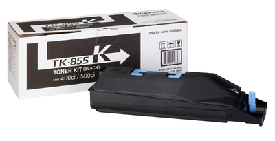 Тонер-картридж Mita Kyocera TASKalfa400ci/500ci type TK855 Black, 24000 стр.