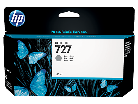 Чернильный картридж HP 727 DesignJet-T1500/920, 130-ml Gray