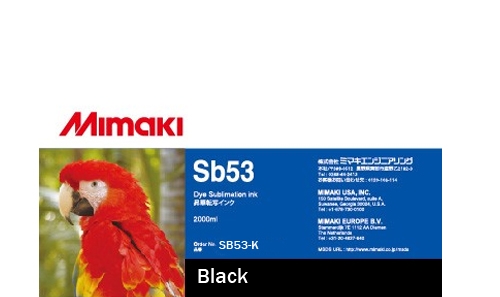 Текстильные чернила Mimaki SB53-K-2L-1, Black, 2000ml