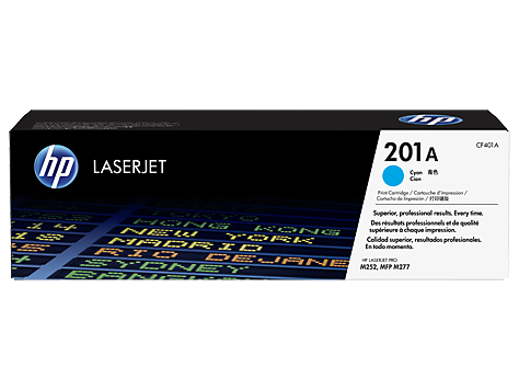 Тонер-картридж HP 201A Cyan (голубой) для Color LaserJet Pro M252dw/M252n/M274n/277dw/277n