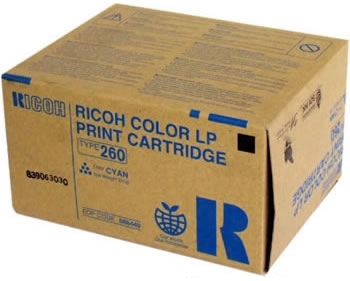 Тонер-картридж Ricoh, тип 260, голубой для Aficio CL7200/7300, 10000стр.