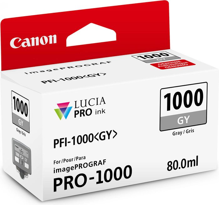 Чернильный картридж Canon PFI-1000 GY (gray)