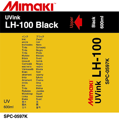 Ответждаемые UV чернила Mimaki SPC-0597K, Black, 600ml