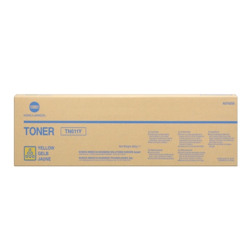 Тонер-картридж Konica-Minolta Bizhub C451/C550 type TN-611Y Yellow, 27 000стр.