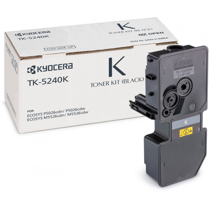Тонер-картридж Kyocera TK-5240K Black (черный) для P-5026cdn/cdw/M-5526cdn/cdw