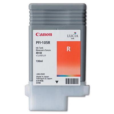 Чернильный картридж Canon, PFI-105R, ipf6300/6350, Red