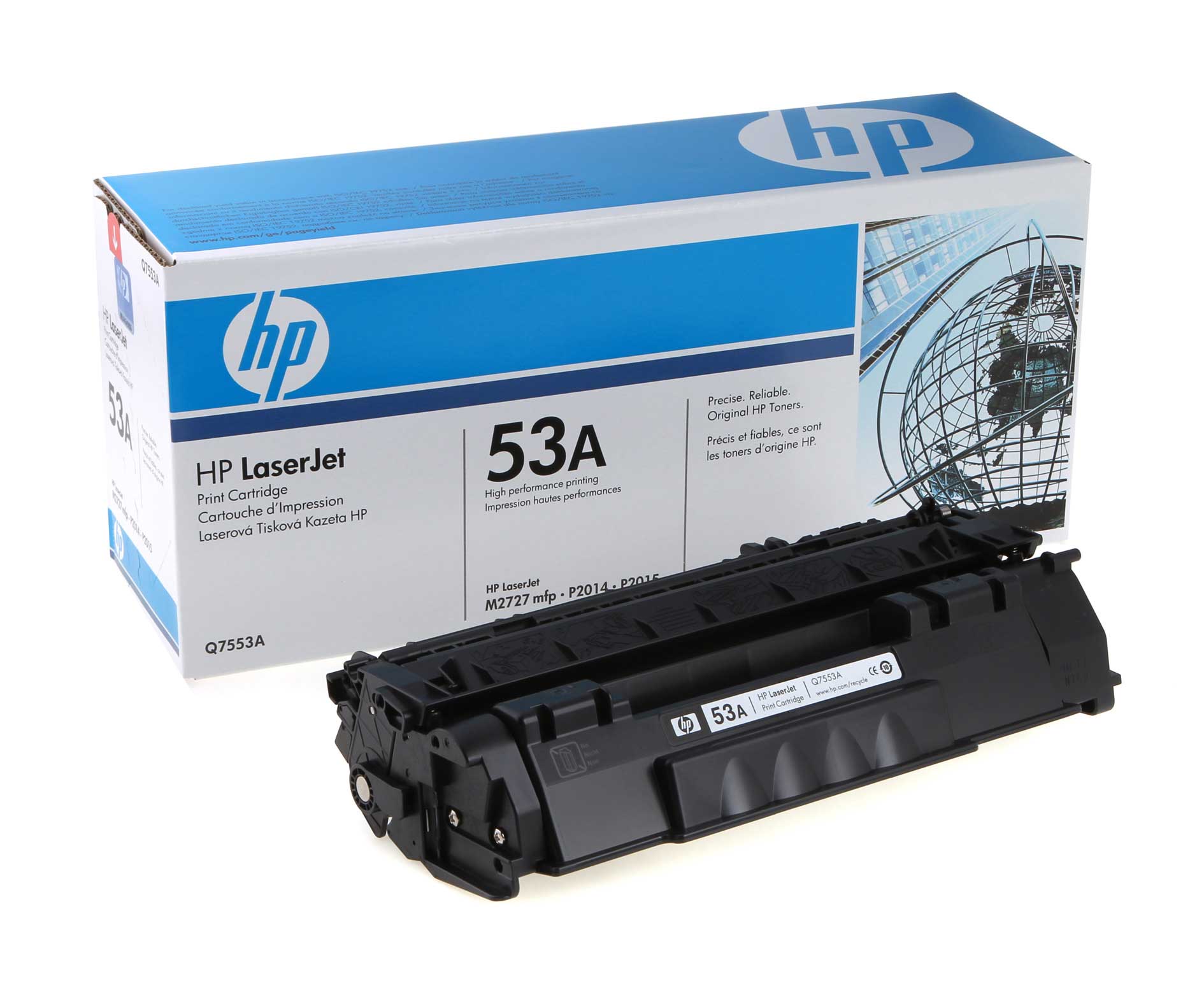 Тонер-картридж черный HP 53A LaserJet Р2014/15/15d/15dn/15n/15x/ M2727nf/nfs , 3000 стр.