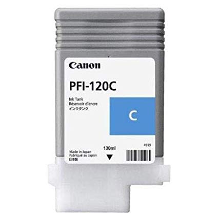 Чернильный картридж PFI-120 Cyan (130 мл для ТМ-серии)