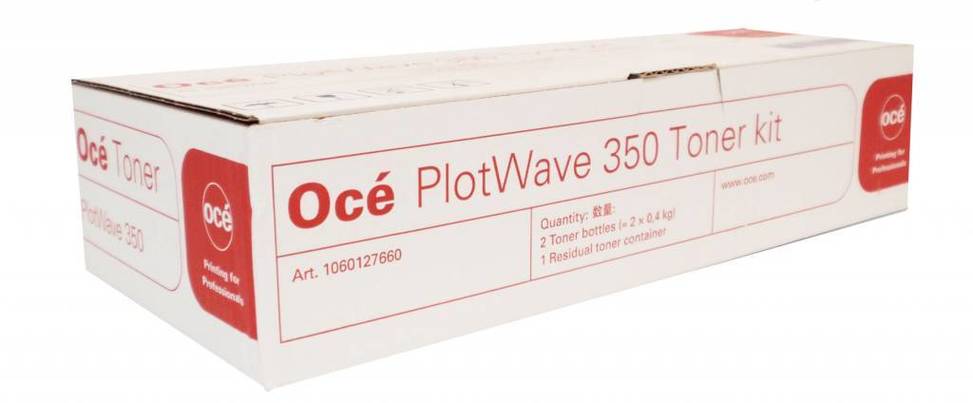 Тонер Oce 2x400 Black (черный) для PlotWave 300/350