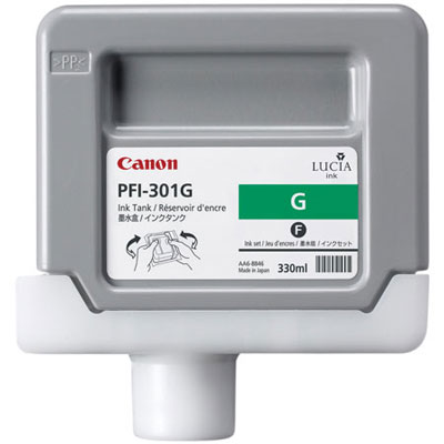Чернильный картридж Canon, PFI-301G, iPF 8000/9000, Green