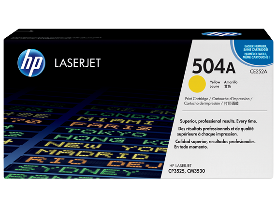 Тонер-картридж желтый HP 52А, Color LaserJet CM3530/CM3530fs/CP3525dn/CP3525n/CP3525x,7000стр.