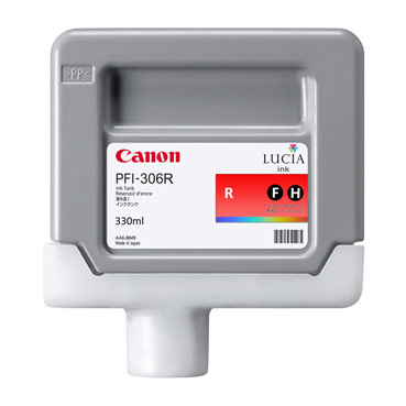 Чернильный картридж Canon PFI-306R (красный), 330мл., для iPF8300