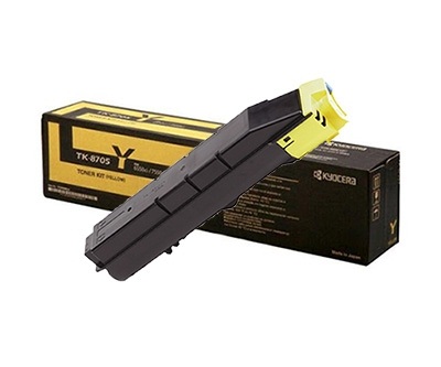 Тонер-картридж Kyocera TASKalfa 6550ci/ 7550ci type TK8705Y Yellow 30000 стр.