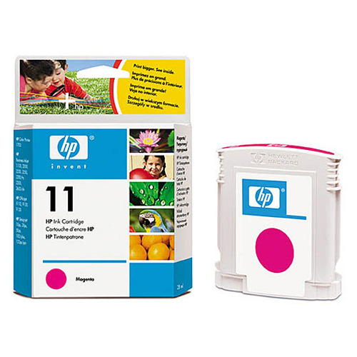 Чернильный картридж №11 HP InkJet 1000,1200, 22xx,2600,2800, DesignJet 10ps,20ps,50ps,70,120, пурпурный, 28мл