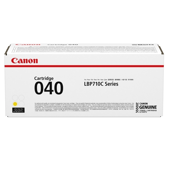 Тонер-картридж Canon 040 Yellow (желтый) для i-SENSYS LBP-710Cx/712Cx