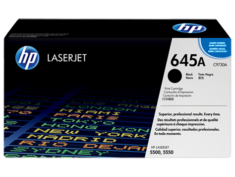Тонер-картридж HP C9730AC Blk Contr LJ (черный) (для LaserJet-5500/5550), 13 000 стр.