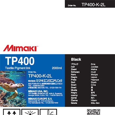 Текстильные чернила Mimaki TP400-K-2L-1, Black, 2000ml