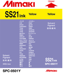 Картридж с сольвентными чернилами Mimaki SPC-0501Y, Yellow, 440ml