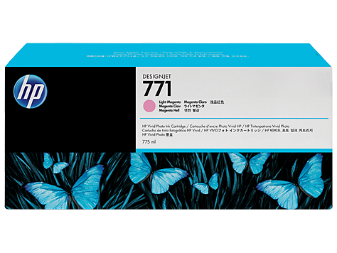 Чернильный картридж HP 771 Designjet-Z6200, 775 мл, Light Magenta