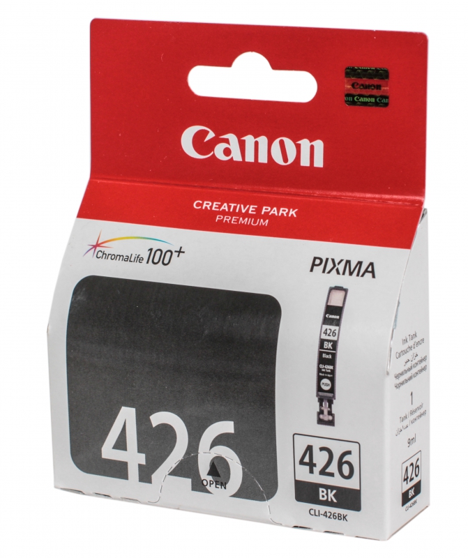 Чернильный картридж Canon CLI-426BK, Black