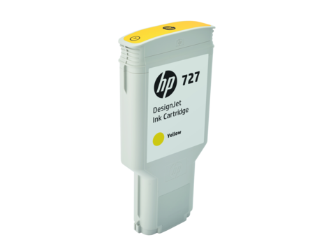 Чернильный картридж HP 727 Yellow (желтый, 300мл.)