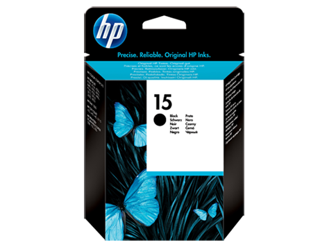 Чернильный картридж HP No. 15 Black, DJ 800 series, 14ml