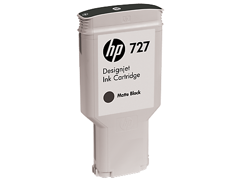 Чернильный картридж HP 727, DesignJet-T1500/920/2500, 300-ml Matte Black