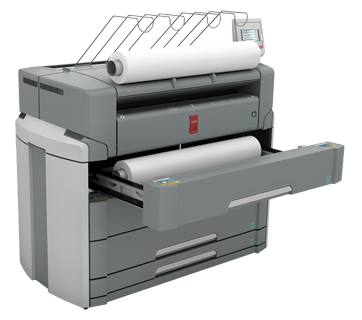 Широкофоhматный принтер Oce PlotWave 750