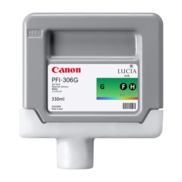 Чернильный картридж Canon PFI-306G (зеленый), 330мл., для iPF8300