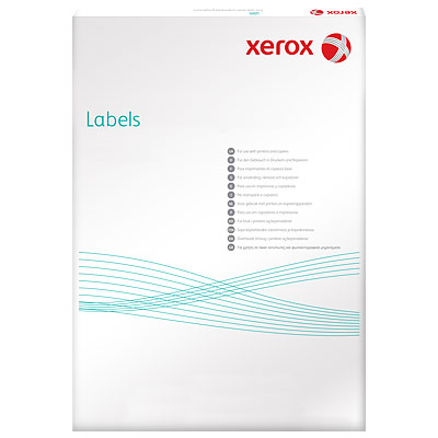 Наклейки Xerox Colotech Laser Gloss Lables SRA3:1, 250 листов