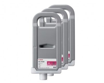 Набор чернильных картриджей Canon PFI-703M (3 штуки) для iPF810, iPF815, iPF820, iPF825