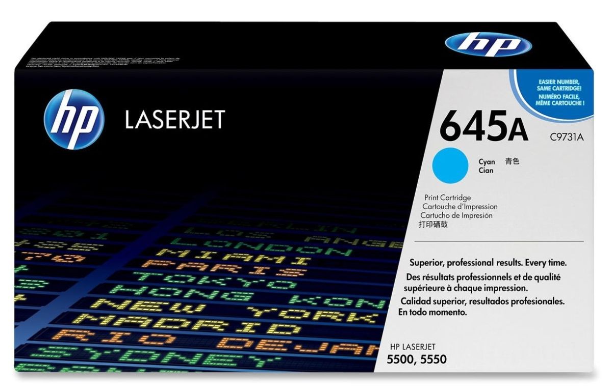 Тонер-картридж HP 731A, Color LaserJet 5500 Cyan