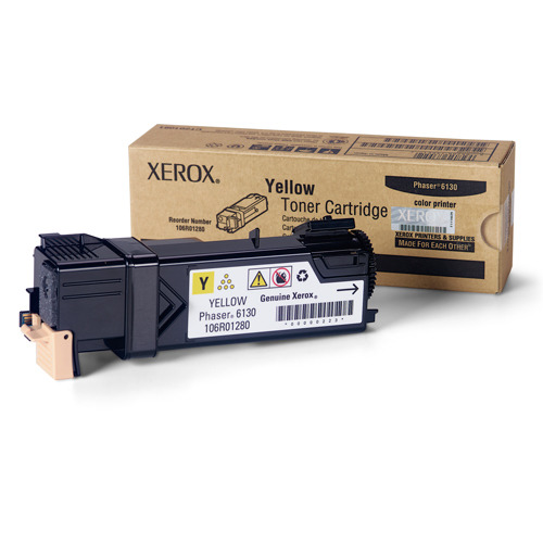Тонер-картридж Xerox Phaser 6130 Yellow, 1900стр.