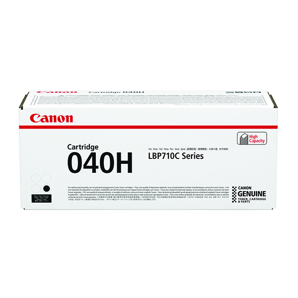 Тонер-картридж Canon 040H Black (черный) для i-SENSYS LBP-710Cx/712Cx