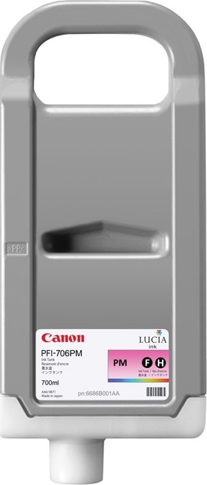 Чернильный картридж Canon PFI-706 PM, iPF 8400/9400, Photo Magenta