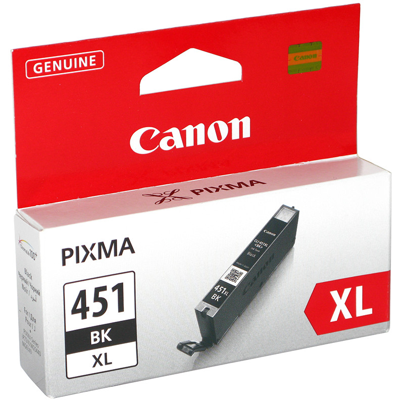 Чернильный картридж Canon CLI451XL, PIXMA IP7240/MG5440/6340/MX924, Black