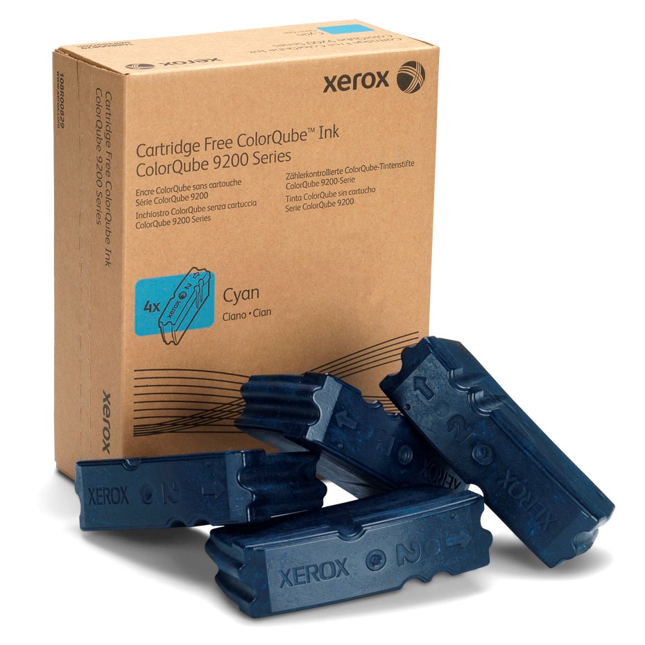 Чернильный картридж голубой XEROX набор из 4-х картриджей, CQ 9201/9202/9203/9301/9302/9303, 9250 стр.