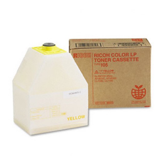 Тонер-картридж Ricoh 105RPL Yellow, для AficioAP3800C/ CL7000 (10000 стр.)