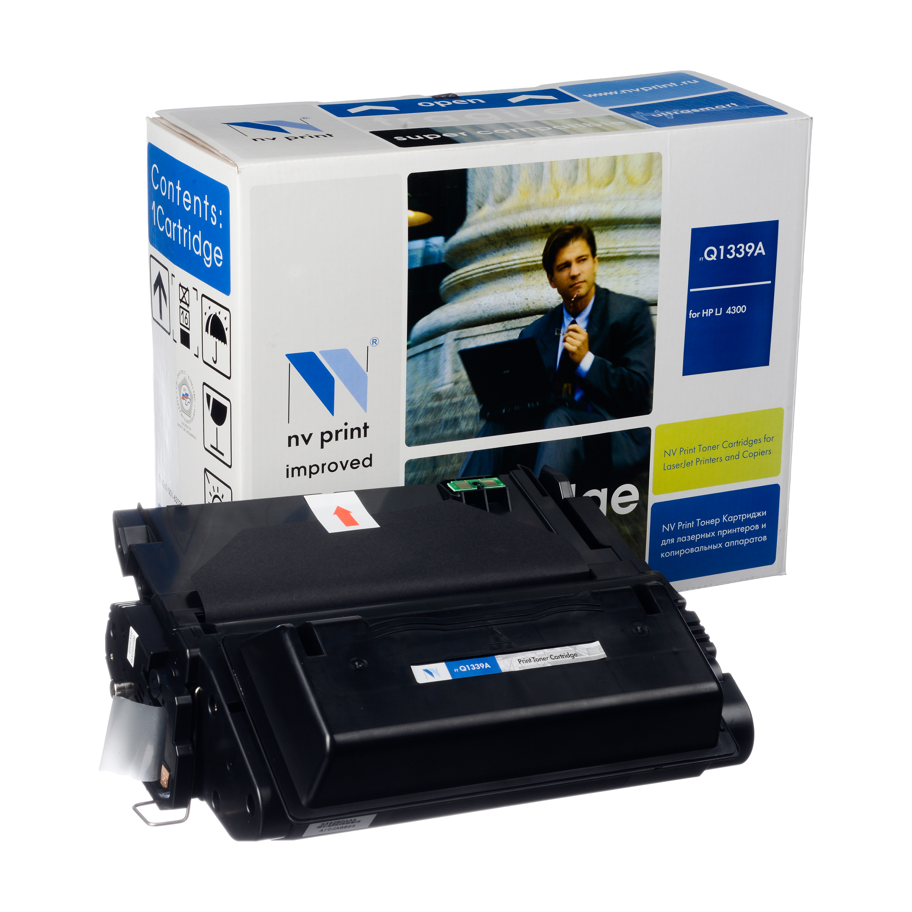 Картридж NVP совместимый HP Q1339A для LJ 4300 (18000k)