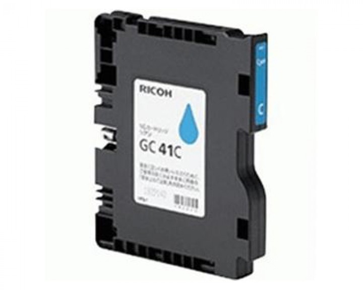 Тонер-картридж GC41C голубой для Ricoh Aficio 3110DN/DNw/SFNw/3100SNw/7100DN, 2200стр.