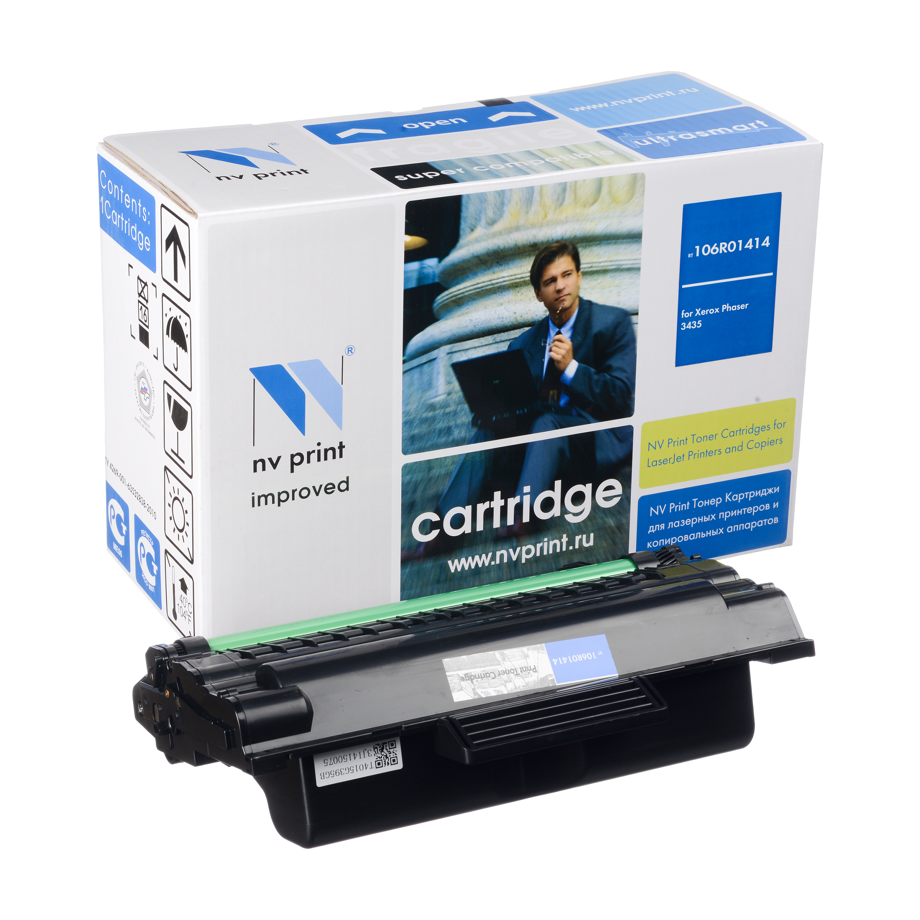 Картридж NVP совместимый Xerox 106R01414 для Phaser 3435 (4000k)