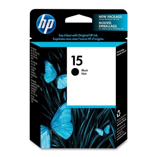 Чернильный картридж HP №15 DesignJet 810c/816c/825c/840c/843c/845c/916c/920c/940c/3810/3816/3820/3822, черный, 25мл