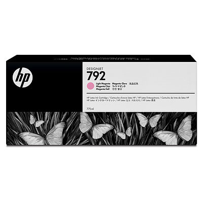 Чернильный картридж HP 792, DesignJet-L26500/28500, 775ml, Lt Magenta