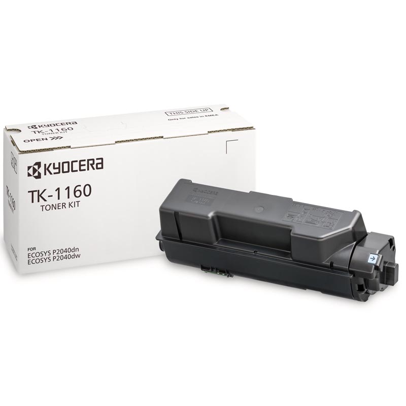 Тонер-картридж Kyocera TK-1160 Black (черный) для ECOSYS P2040dn/P2040dw