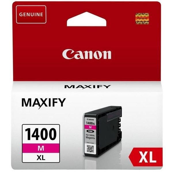 Чернильный картридж Canon PGI-1400M XL Magenta (пурпурный) для MAXIFY MB2040/2340/2140/2740