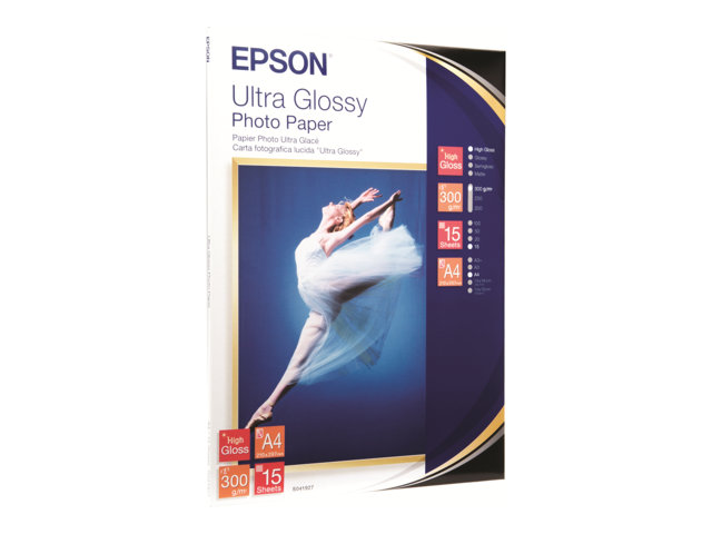 Фотобумага усиленно глянцевая Epson Ultra Glossy Photo, A6, 300 г/м2 , 50 листов