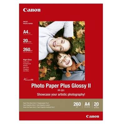 Фотобумага глянцевая Canon PP-201 А4, 260 г/м2, 20 листов