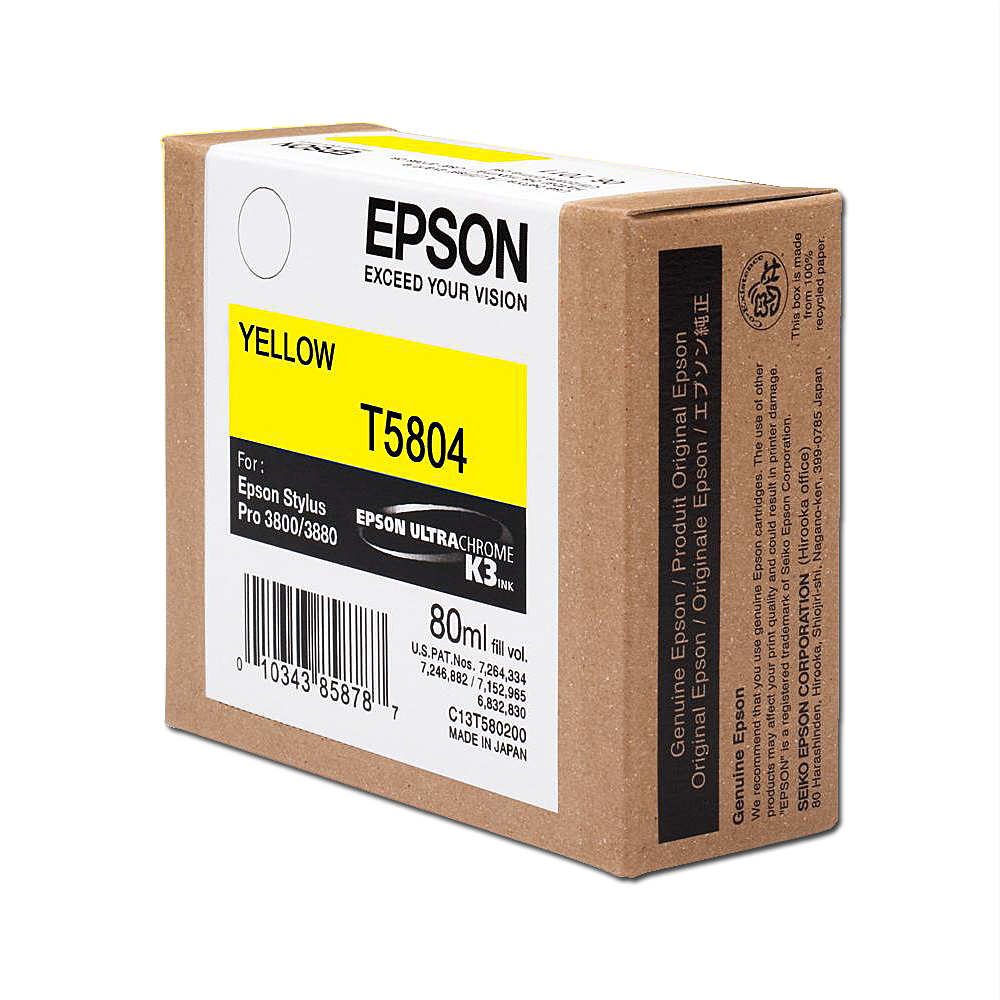 Чернильный картридж EPSON для Stylus PRO 3800,Yellow