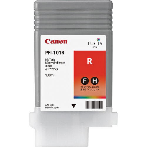 Чернильный картридж Canon PFI-101, iPF 5000/5100/6100/6200, RED